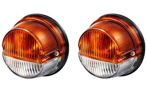 Round front turn signal - , lights